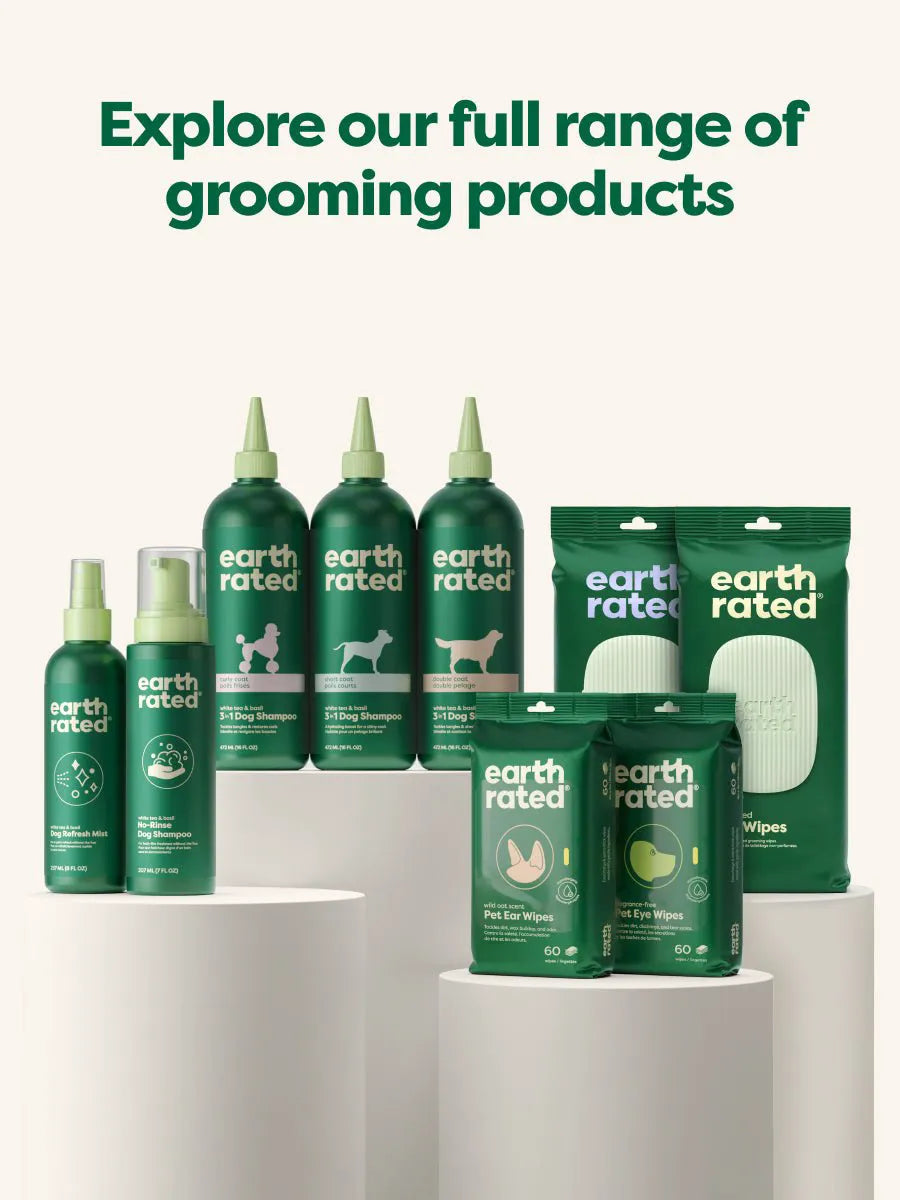 Waterless Foam Dog Shampoo - No-Rinse Cleanser for All Coat Types